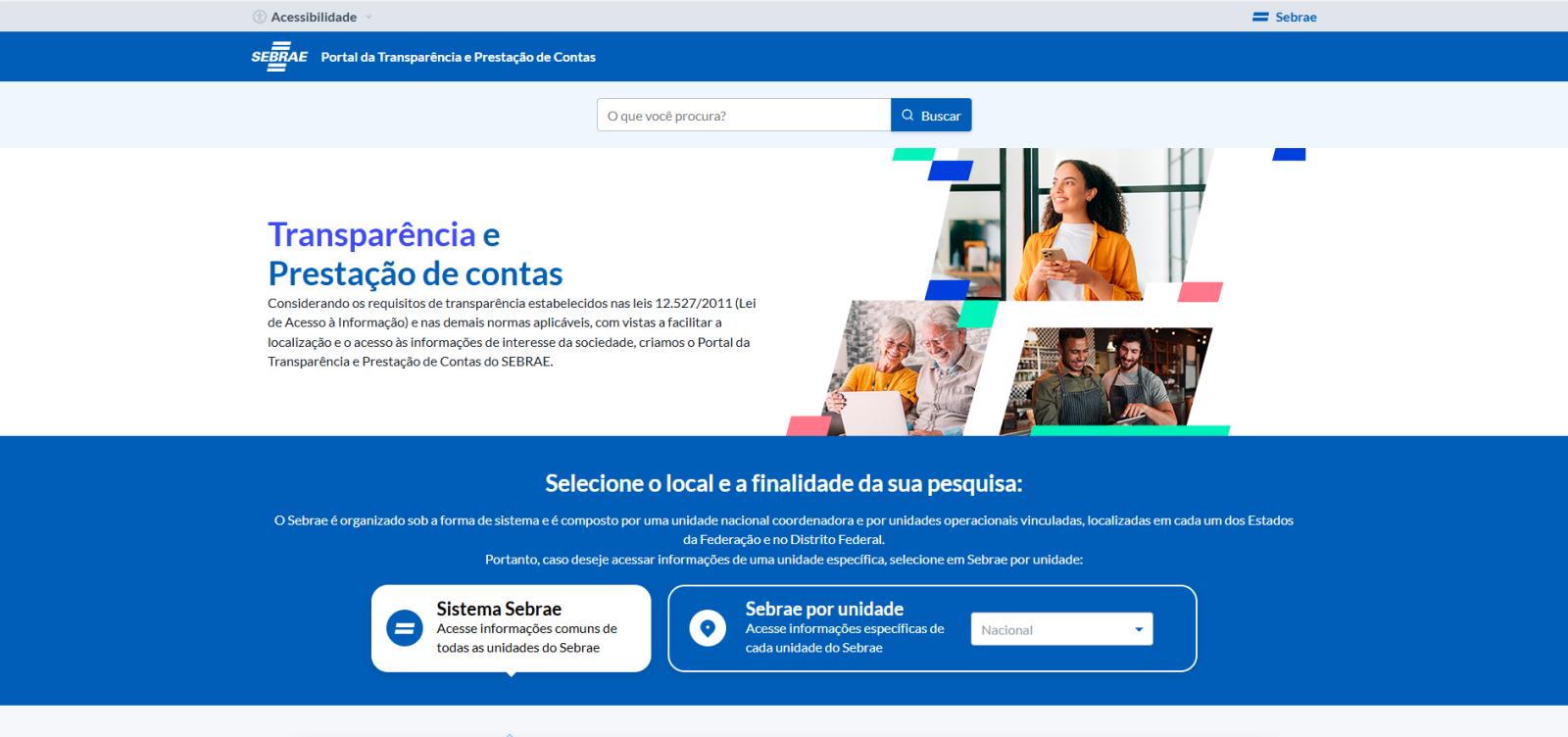 Moderno e acessível: conheça o novo Portal da Transparência Moderno e acessível: conheça o novo Portal da Transparência